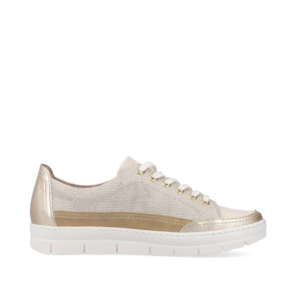 Remonte D5826 Ladies Trainers women's metallic trainers with side zip Colours Ltd, Colours, Colours Farnham, Colours Shoes
