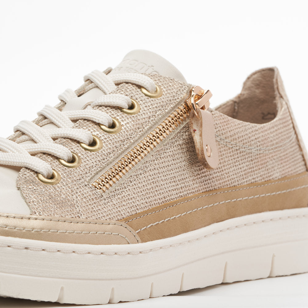 Remonte D5826 Ladies Trainers women's metallic trainers with side zip Colours Ltd, Colours, Colours Farnham, Colours Shoes