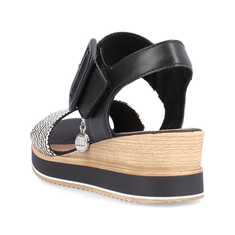Remonte D6453 Ladies Sandals Women Sandals - Hook & Loop Colours Ltd, Colours, Colours Farnham, Colours Shoes