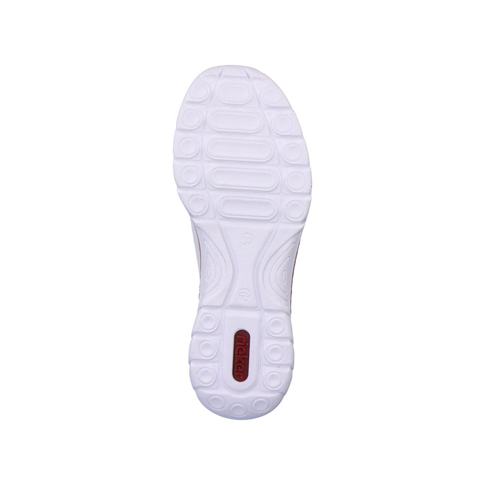 Rieker N4276-80 Ladies Slip-on Trainers Upper Material: Synthetic Lining Material: Textile Fastening: Bungee Lace Removable insole: No Colours Ltd, Colours, Colours Farnham, Colours Shoes