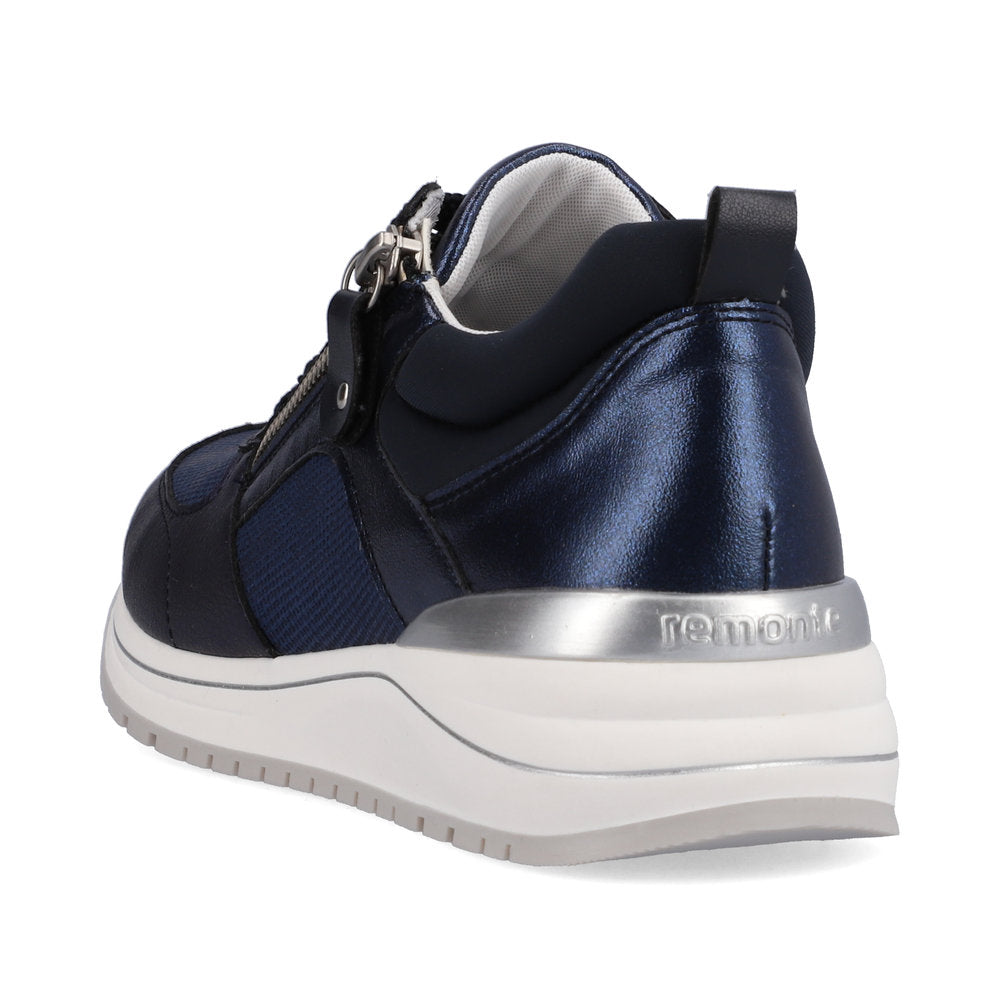 Remonte R3702 Ladies Trainers Metallic Decorations, zipper Colours Ltd, Colours, Colours Farnham, Colours Shoes