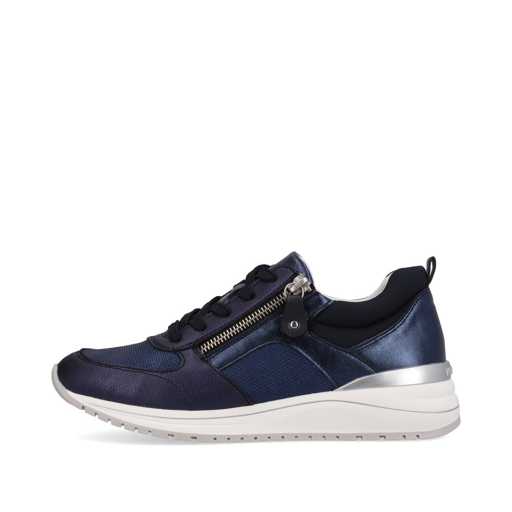 Remonte R3702 Ladies Trainers Metallic Decorations, zipper Colours Ltd, Colours, Colours Farnham, Colours Shoes