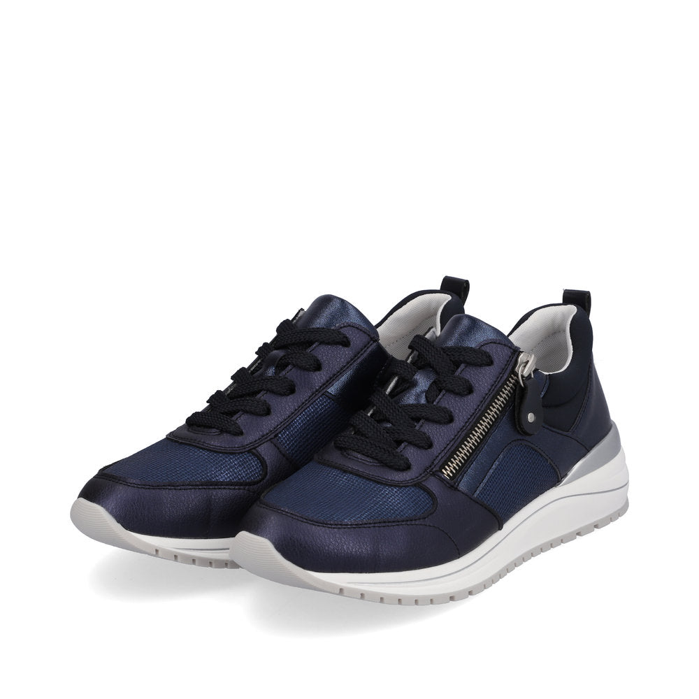 Remonte R3702 Ladies Trainers Metallic Decorations, zipper Colours Ltd, Colours, Colours Farnham, Colours Shoes