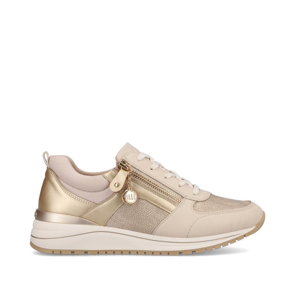 Remonte R3702 Ladies Trainers Metallic Decorations, zipper Colours Ltd, Colours, Colours Farnham, Colours Shoes