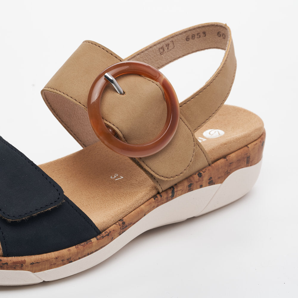 Remonte R6853 Ladies Sandals Remonte Ladies Sandals - Hook & Loop Colours Ltd, Colours, Colours Farnham, Colours Shoes