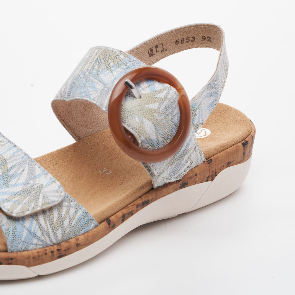 Remonte R6853 Ladies Sandals Remonte Ladies Sandals - Hook & Loop Colours Ltd, Colours, Colours Farnham, Colours Shoes