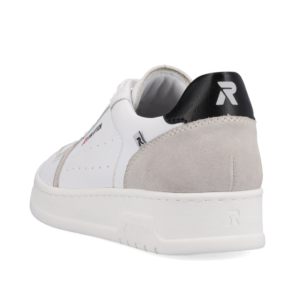 Rieker U0401-81 Mens Trainers White Sporty, Rieker Evolution Colours Ltd, Colours, Colours Farnham Colours Shoes