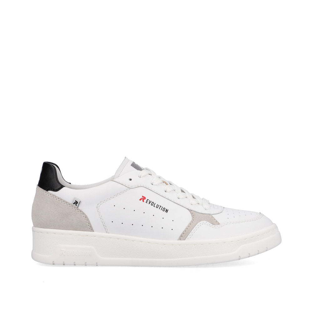 Rieker U0401-81 Mens Trainers White Sporty, Rieker Evolution Colours Ltd, Colours, Colours Farnham Colours Shoes