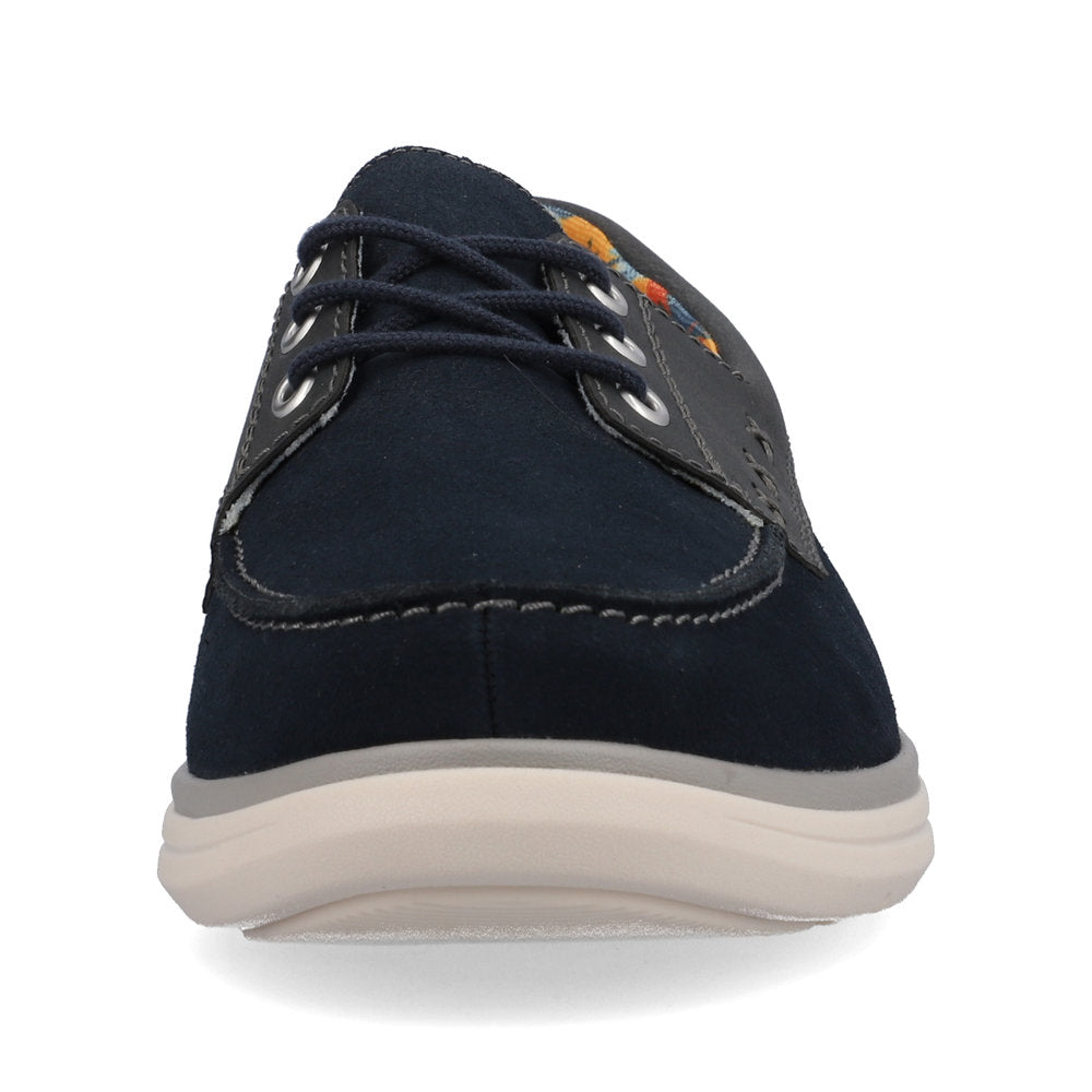 Rieker U0601-14 Mens Deck Shoes Navy Canvas Colours Ltd, Colours, Colours Farnham, Colours Shoes