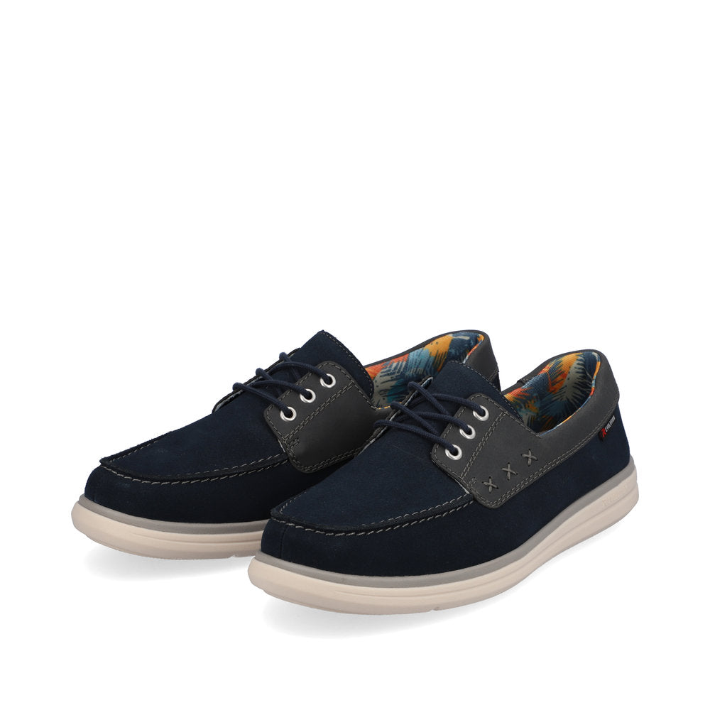 Rieker U0601-14 Mens Deck Shoes Navy Canvas Colours Ltd, Colours, Colours Farnham, Colours Shoes