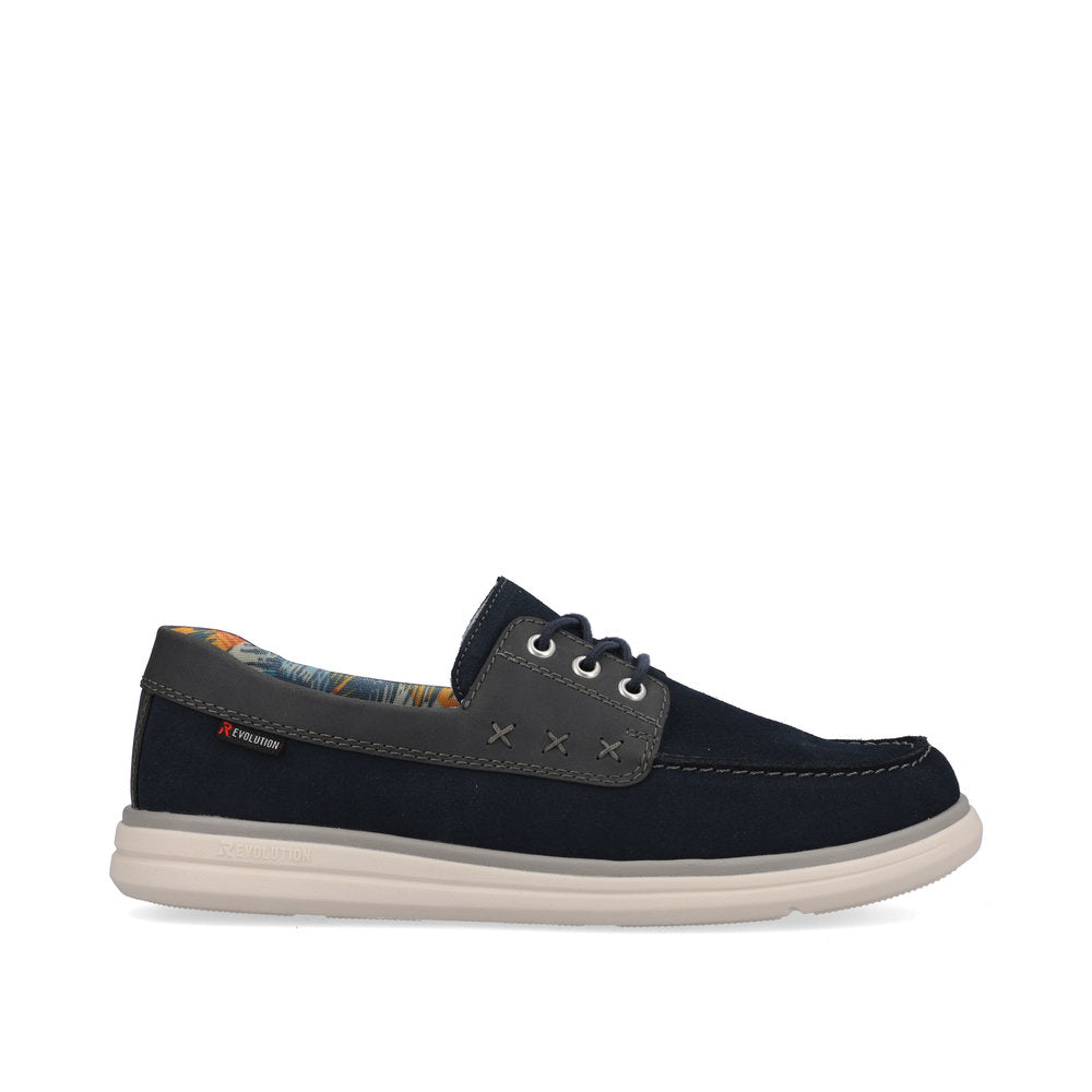 Rieker U0601-14 Mens Deck Shoes Navy Canvas Colours Ltd, Colours, Colours Farnham, Colours Shoes