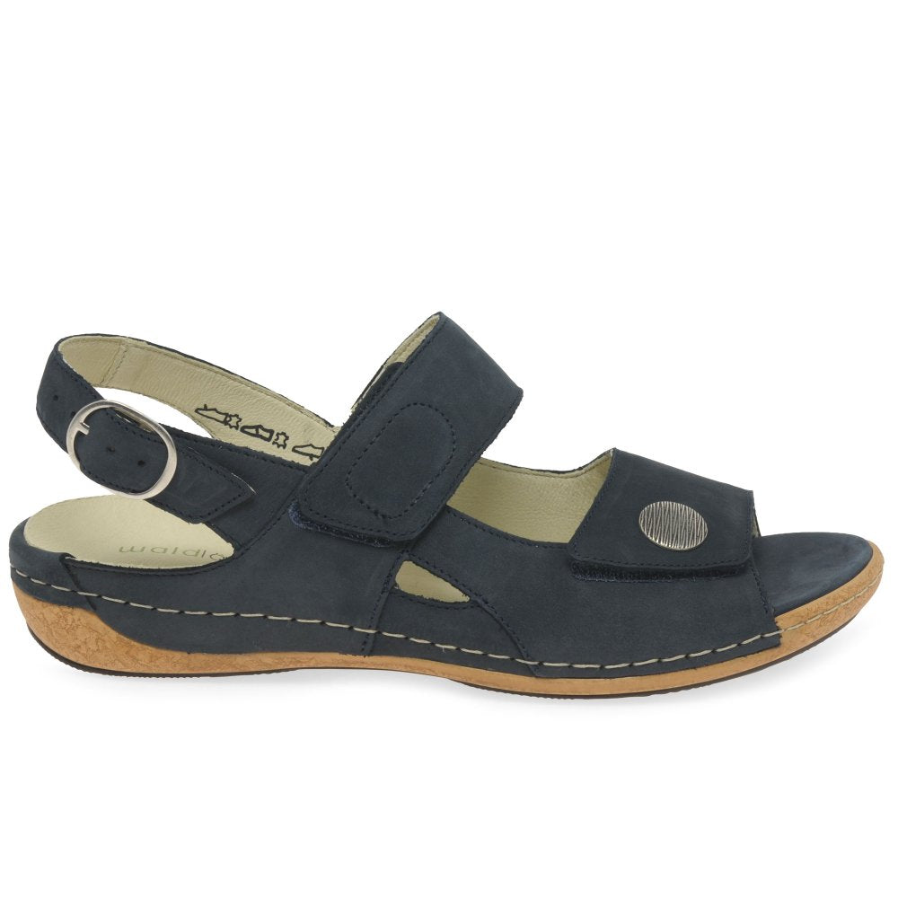 Waldlaufer Ladies Sandals Harriet Ocean