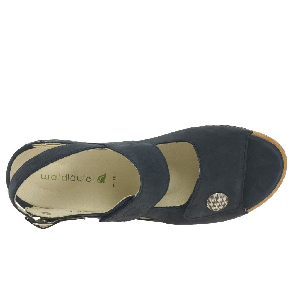 Waldlaufer Ladies Sandals Harriet Ocean