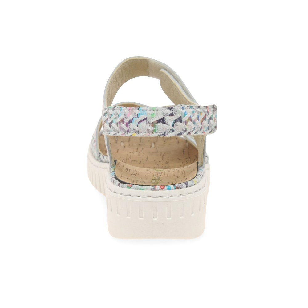 Waldlaufer Ladies Sandals H-Willow Stone Multi