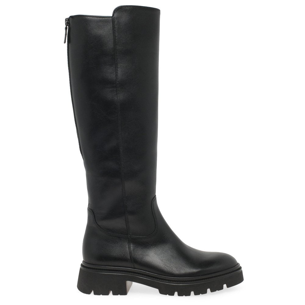 Gabor Match Women's Knee-High Boots| Black | 71.859.27