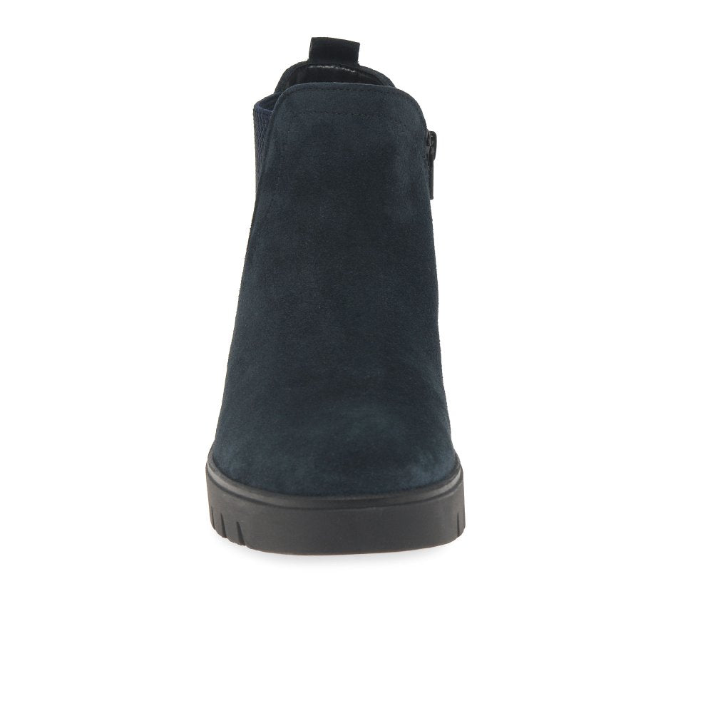 Gabor Dublin Women's Chelsea Boots | Dark Blue Suede | 72.061.46