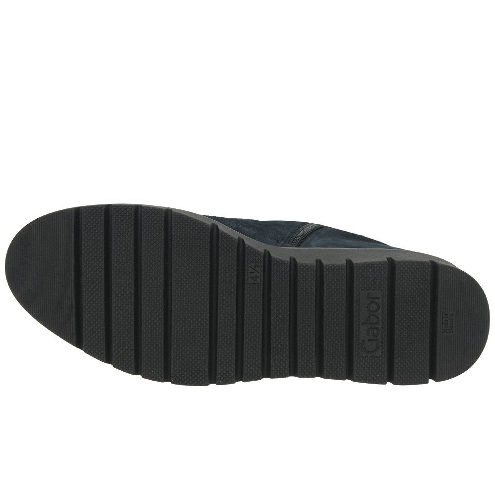 Gabor Dublin Women's Chelsea Boots | Dark Blue Suede | 72.061.46