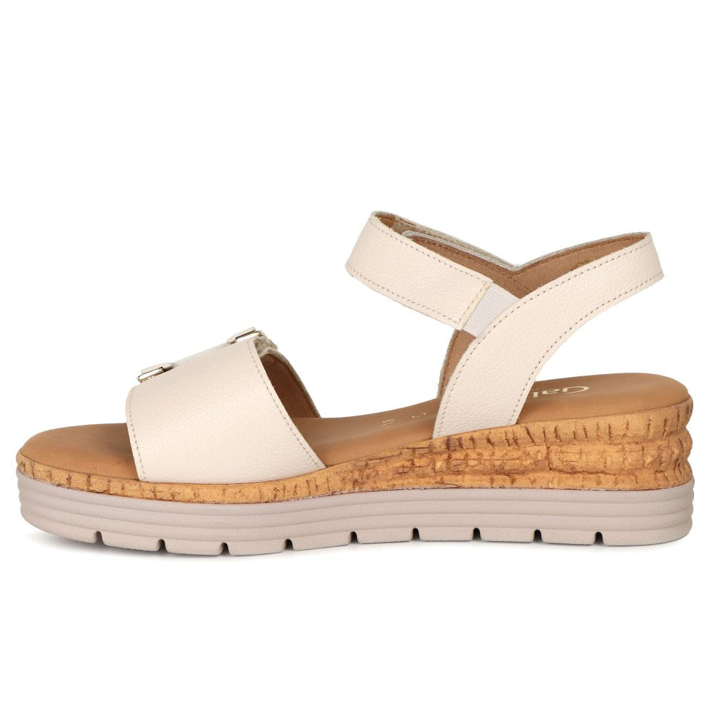 Gabor Shout Leather Sandals | Creme | 82.700.52