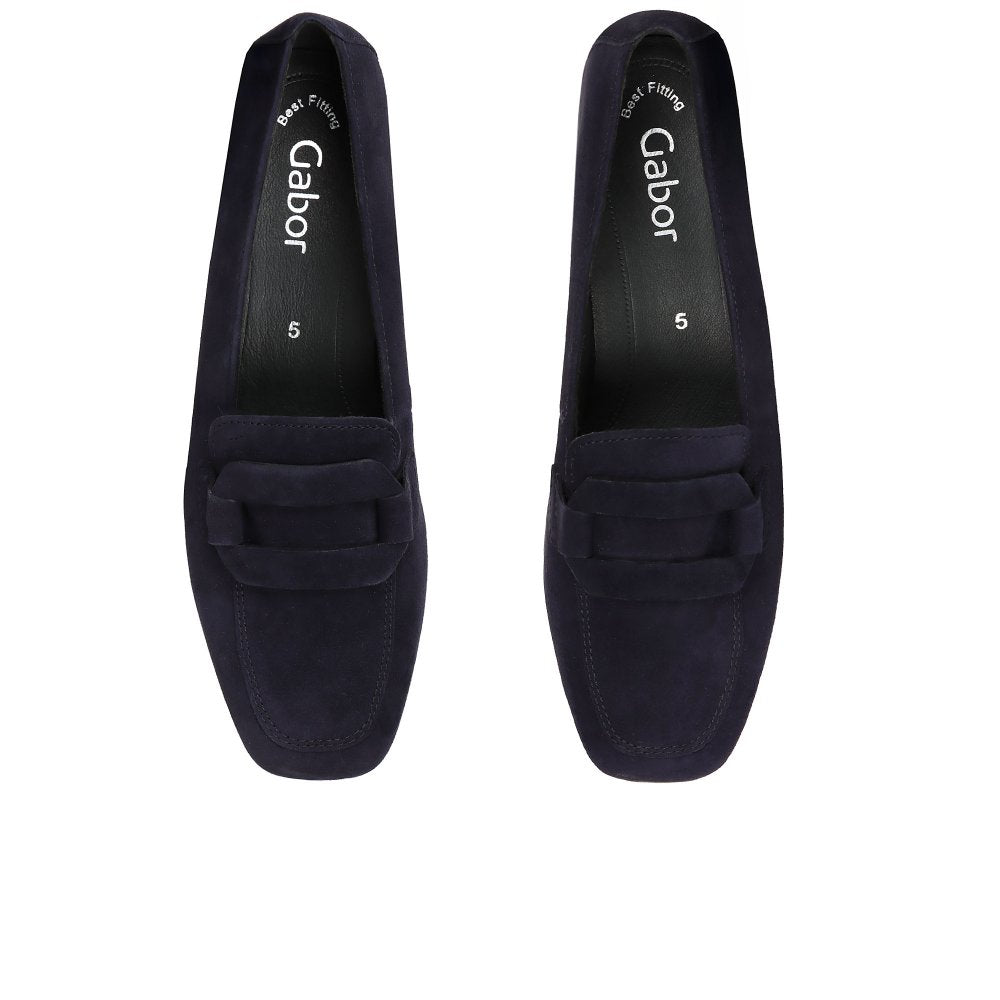 Gabor Great Women Loafers | Reh Suede | 75.261