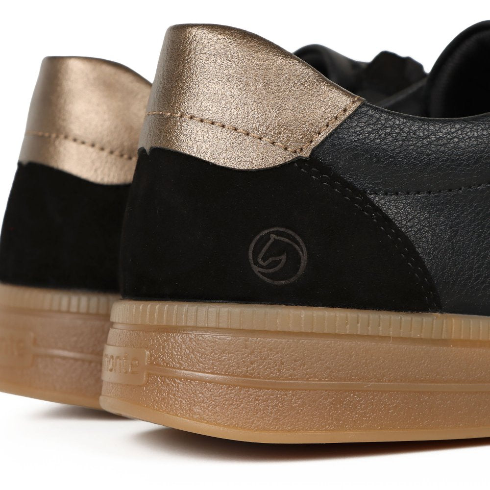 Remonte Artistic Women's Trainers | Black | D2C04-03