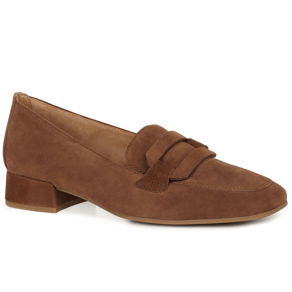 Gabor Great Women Loafers | Reh Suede | 75.261