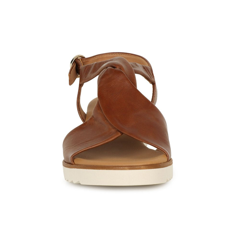 Gabor Rich Wedge Low Heel Sandals | Black/ White/ Metallic | 82.751