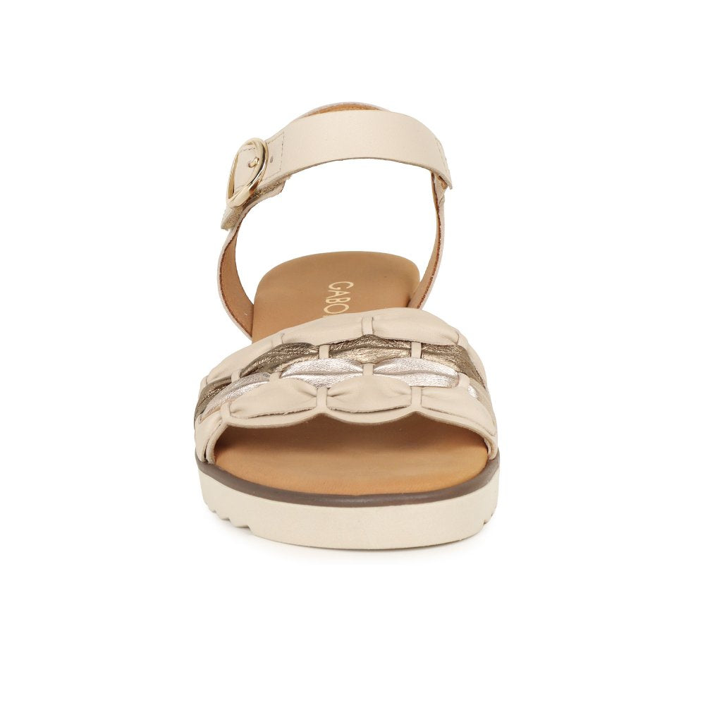 Gabor Revo Women's Sandals | Beige/ Gold | 82.758.65