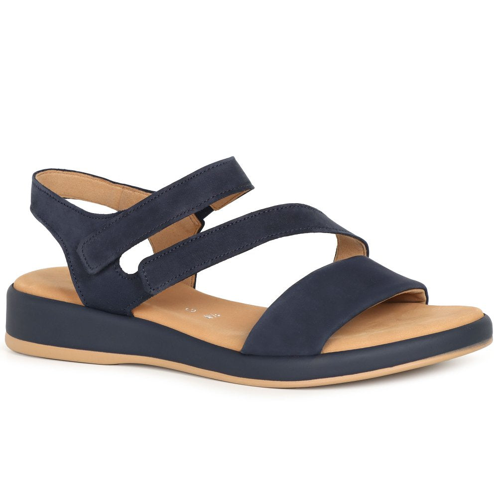 Gabor Oporto Women's Sandals | Blue Nubuck | 82.733.36