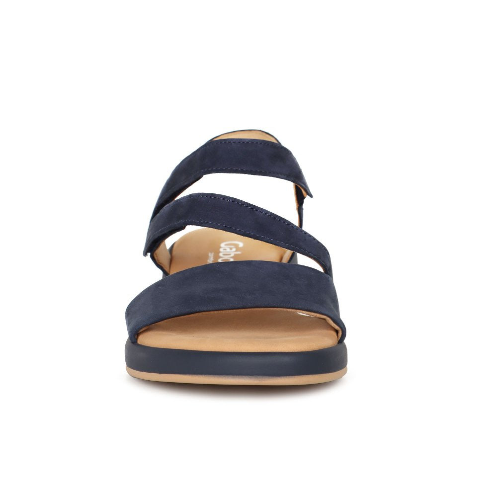 Gabor Oporto Women's Sandals | Blue Nubuck | 82.733.36