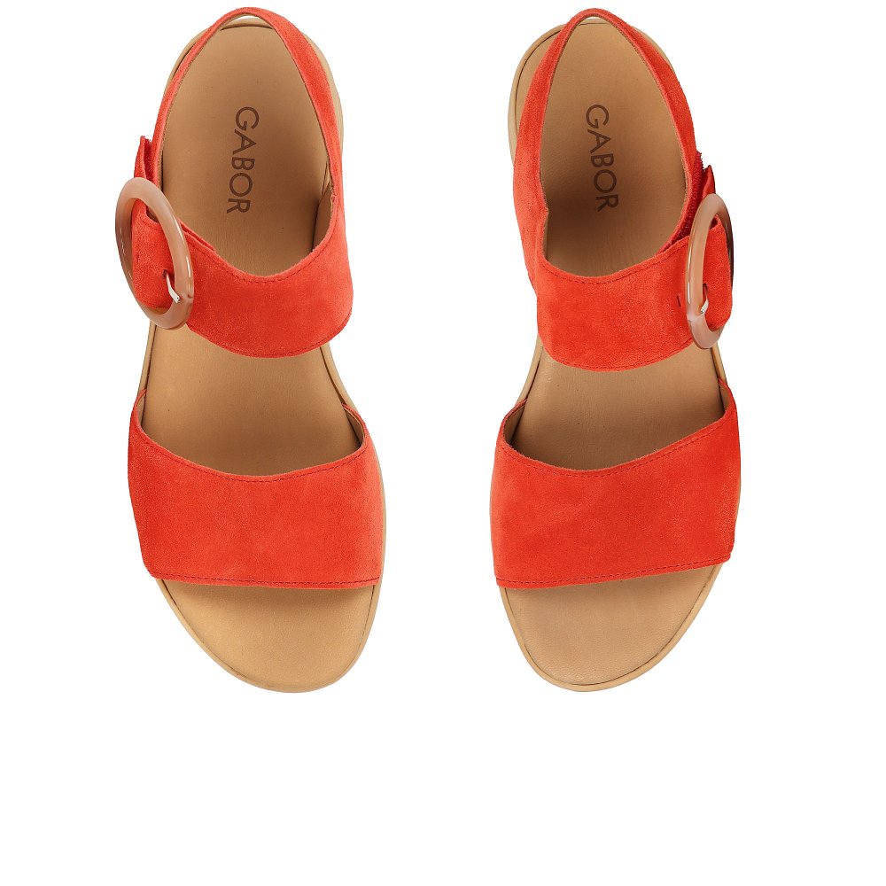 Gabor Andre Women's Sandals | Chilli Suede | 84.550.15