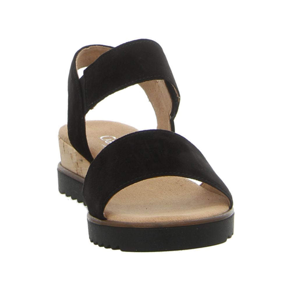Gabor Raynor Wide Fit Strappy | Black | 82.750.47
