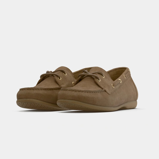 Gabor Boat Women's Loafers | Nubuck Peanut | 85.200.14