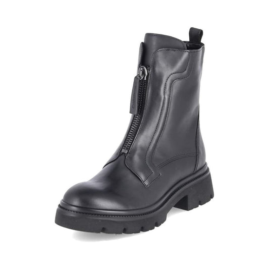 Gabor Women's Slip-on Ankle Boots| Black Leather | 71.854.20