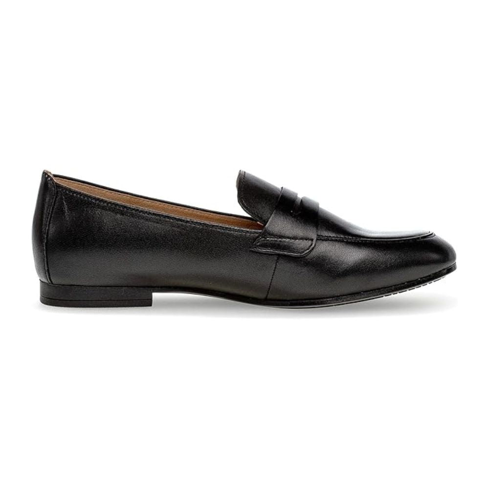 Gabor Women's Distressed Loafers | Black | 75.270.27