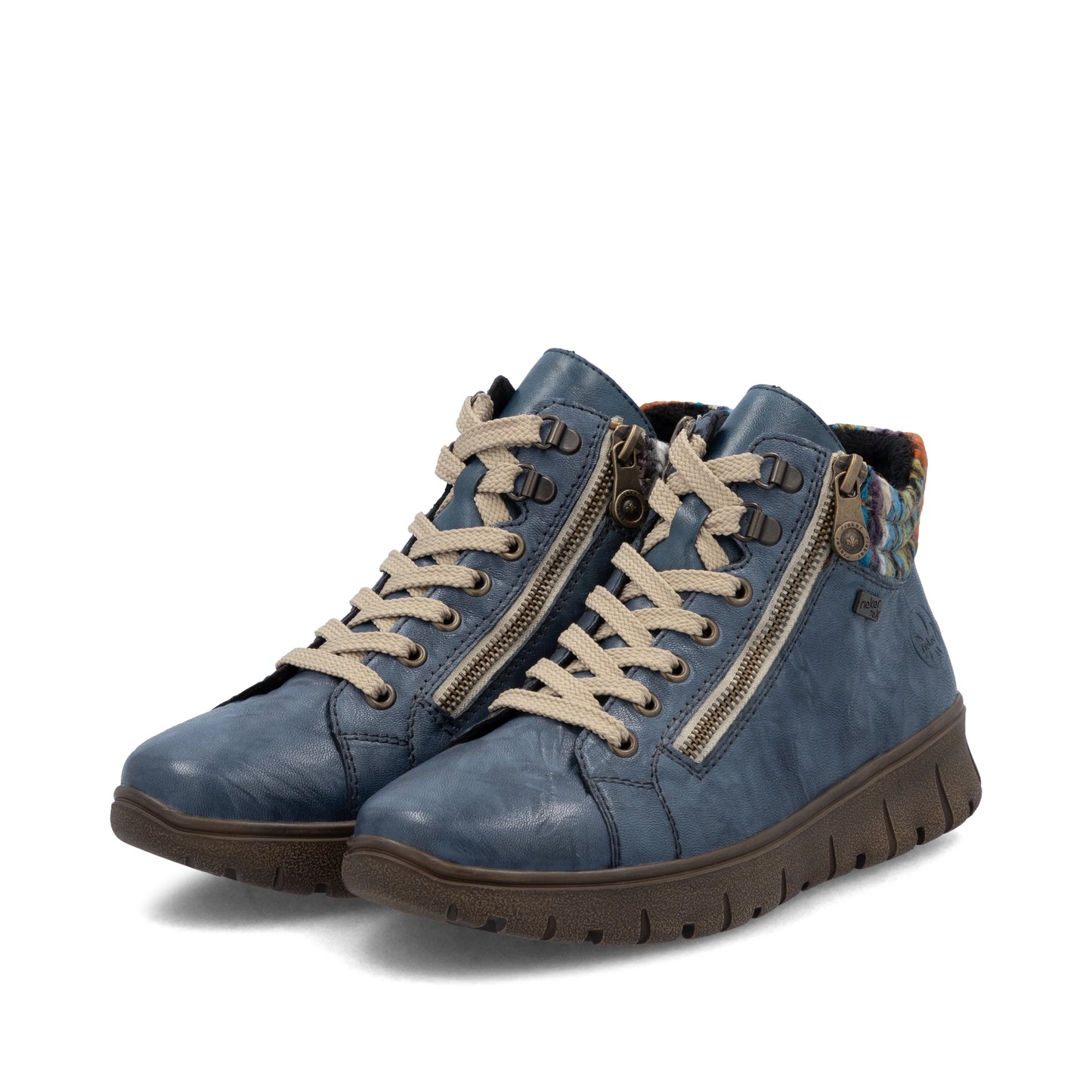 Rieker Women's Lace-up Boots | Blue | N1305-14