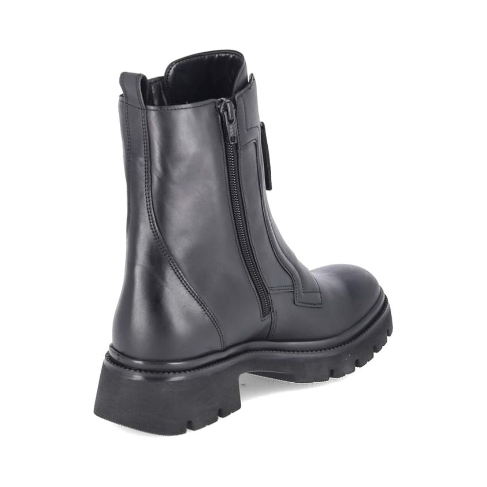 Gabor Women's Slip-on Ankle Boots| Black Leather | 71.854.20