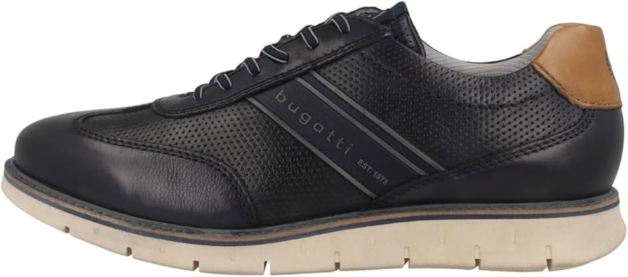 Bugatti Mens Leather Lace Up