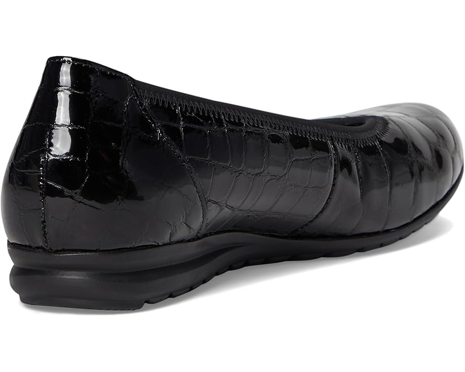 Gabor Splash Women's Pump | Black Patent Croc | 72.620.87