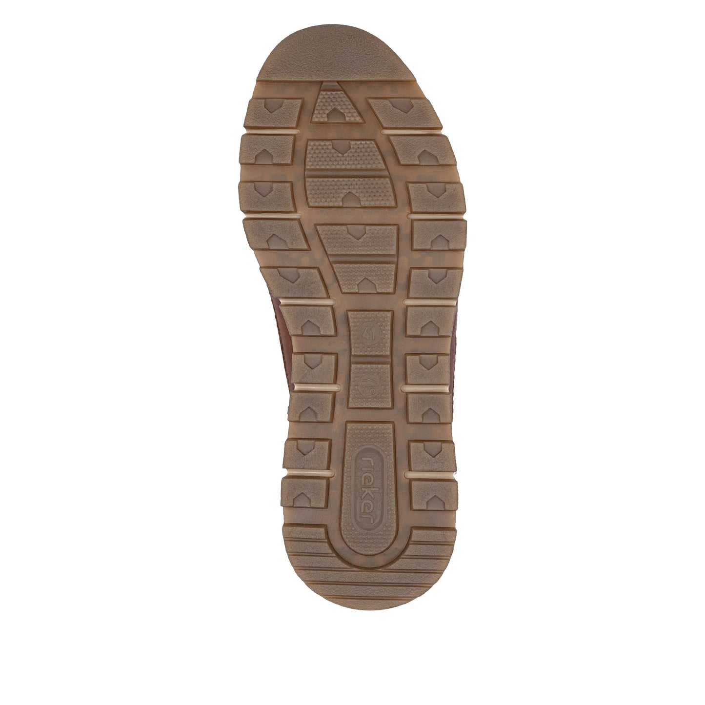 Rieker Men's Casual Zip Shoes | Brown | B0507-24