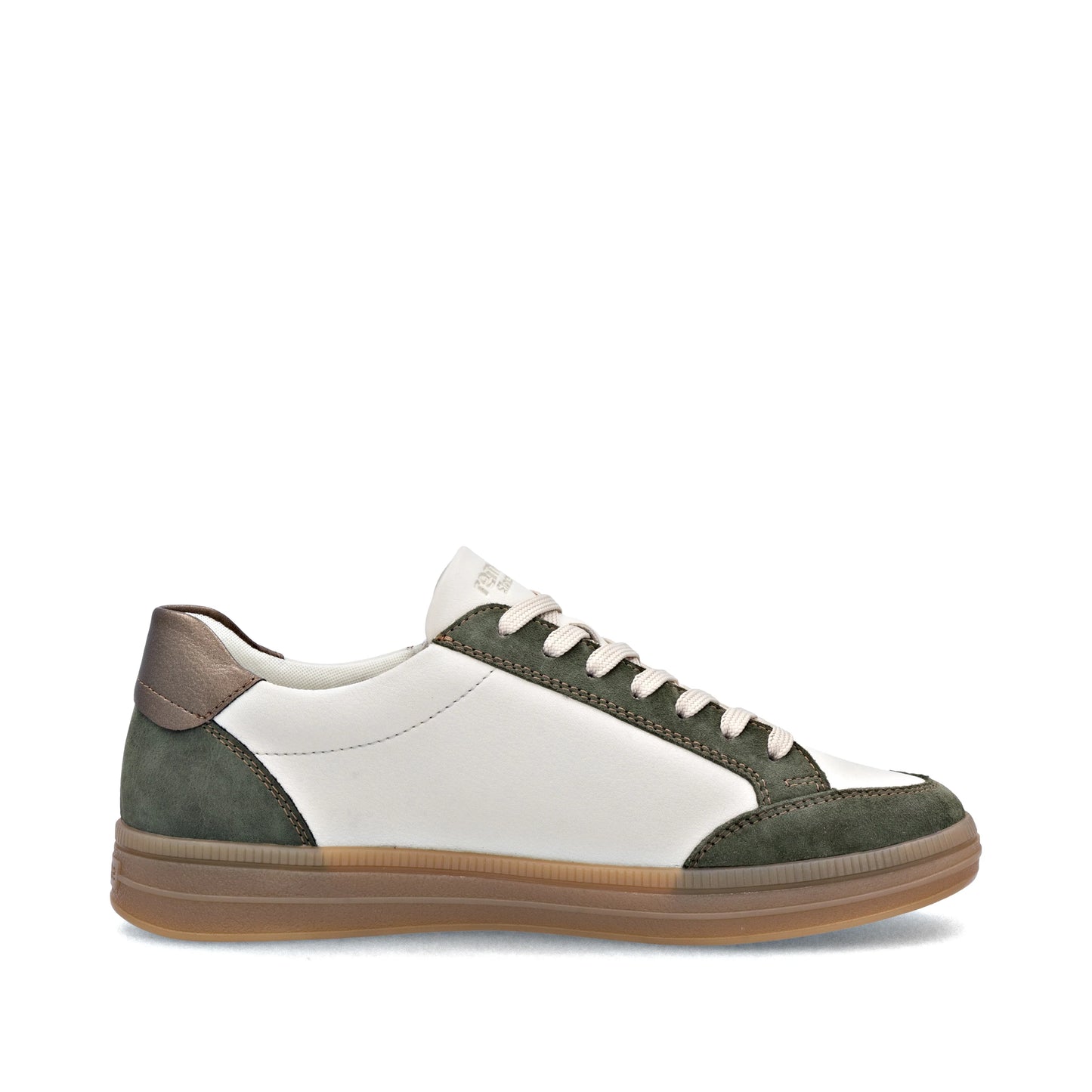 Remonte Women's Zip Trainers | Green/ Multi| D2C04-60