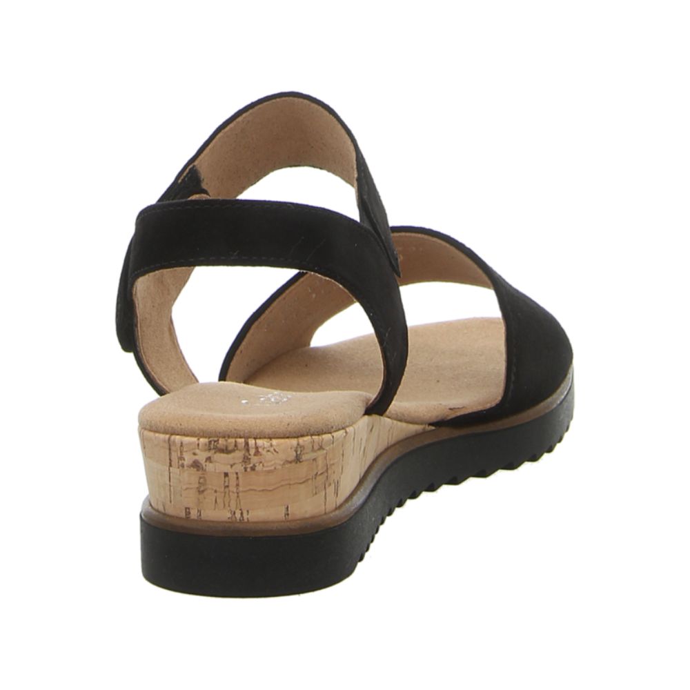 Gabor Raynor Wide Fit Strappy | Black | 82.750.47