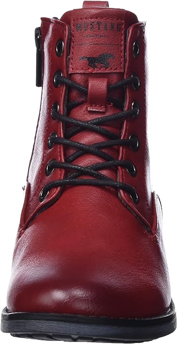 Mustang 1265-526-5 Red Ankle Boot