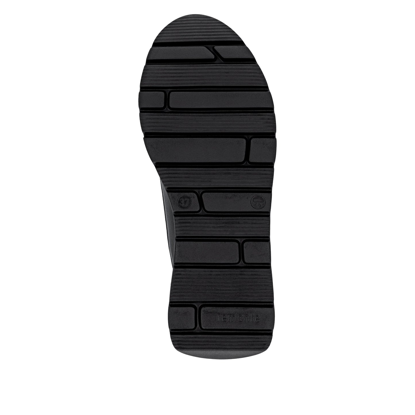 Remonte Women's Zip Shoes | Black Combi | D2V01-04