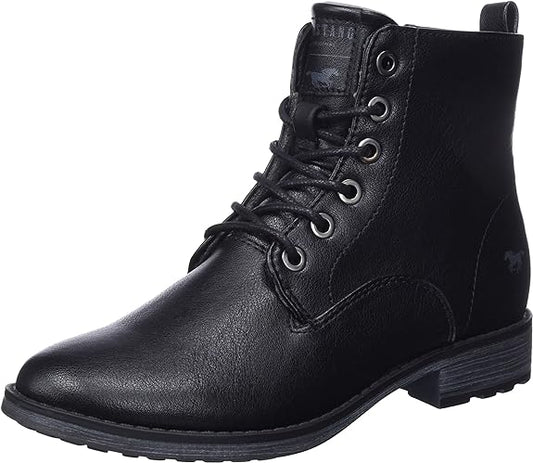 Mustang 1265-526-9 Black Ankle Boot