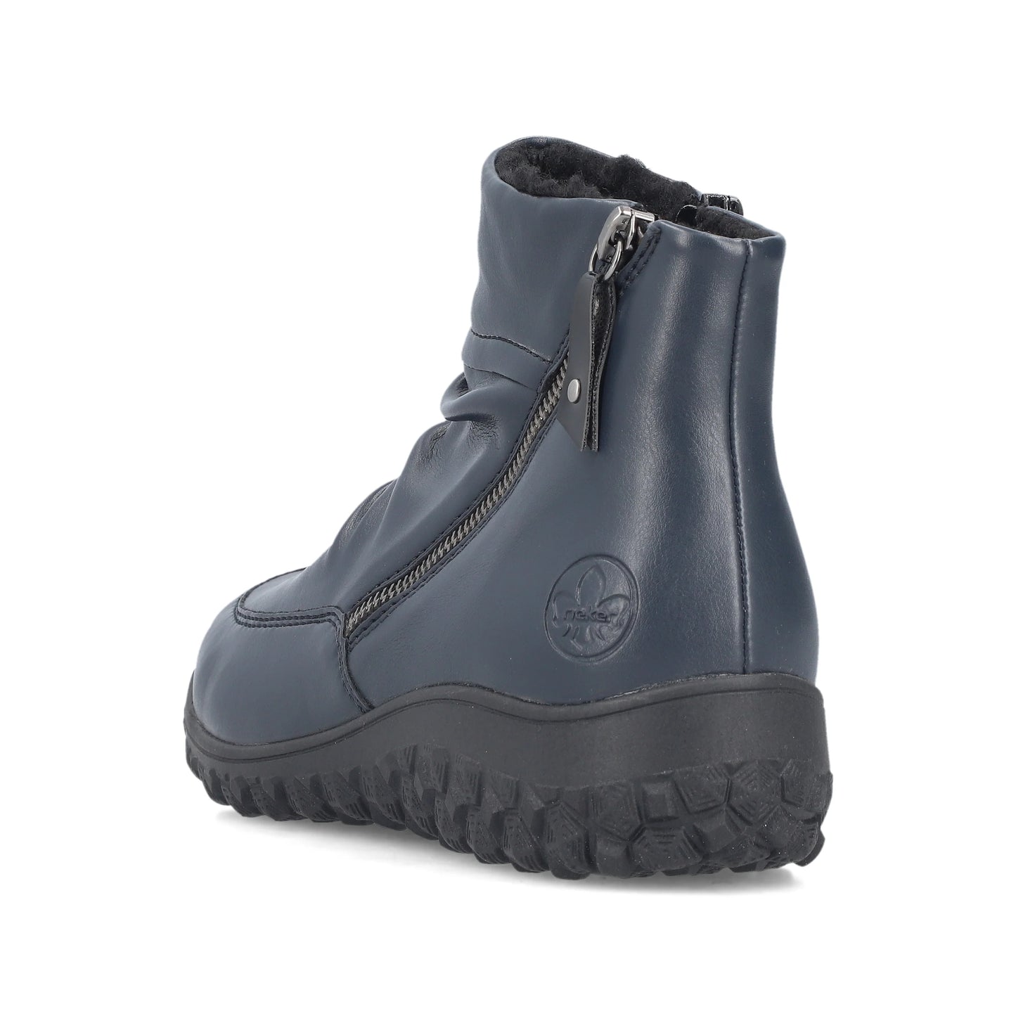 Rieker Women's Zip Ankle Boots | Blue | 59585-14