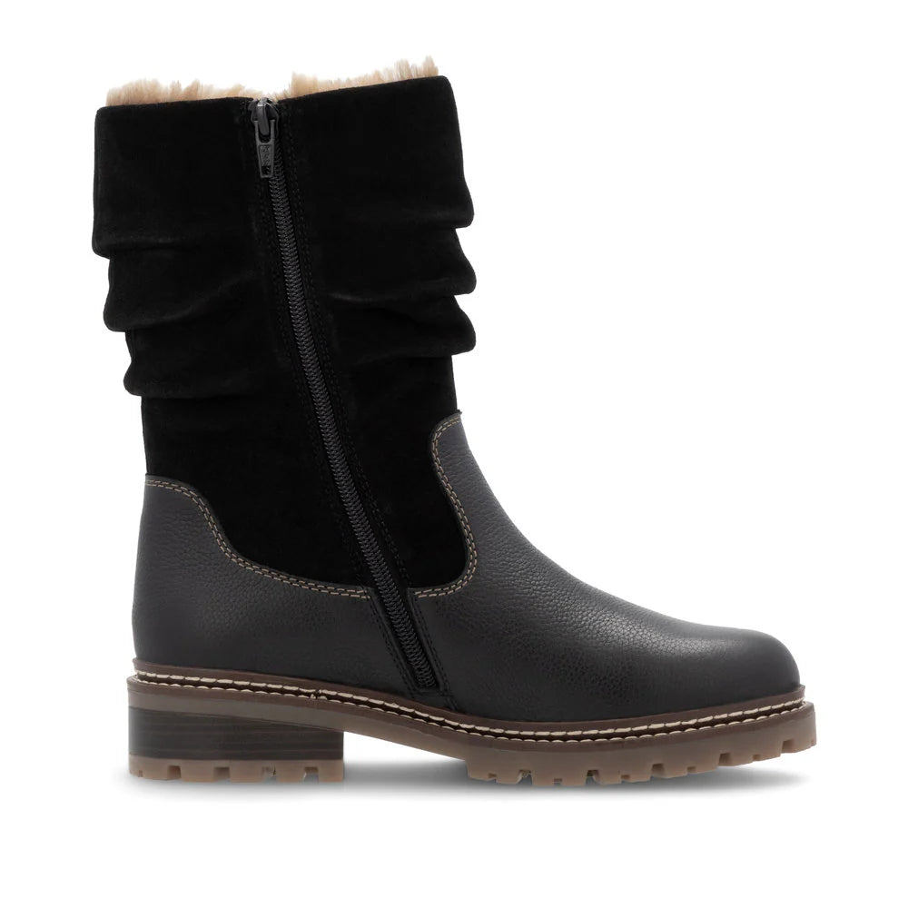 Remonte Women's Side Zip Ankle Boots | Black | D0B80-00
