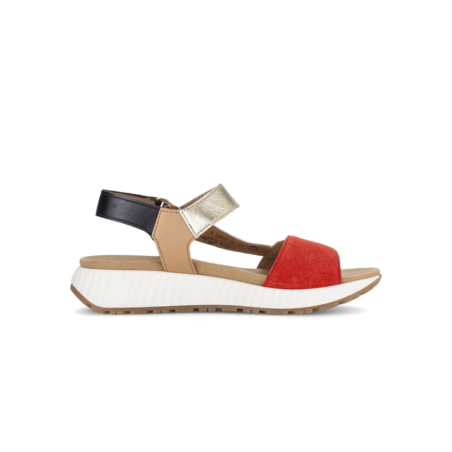 Gabor Multi Suede Fastening Sandals | 84.582.15