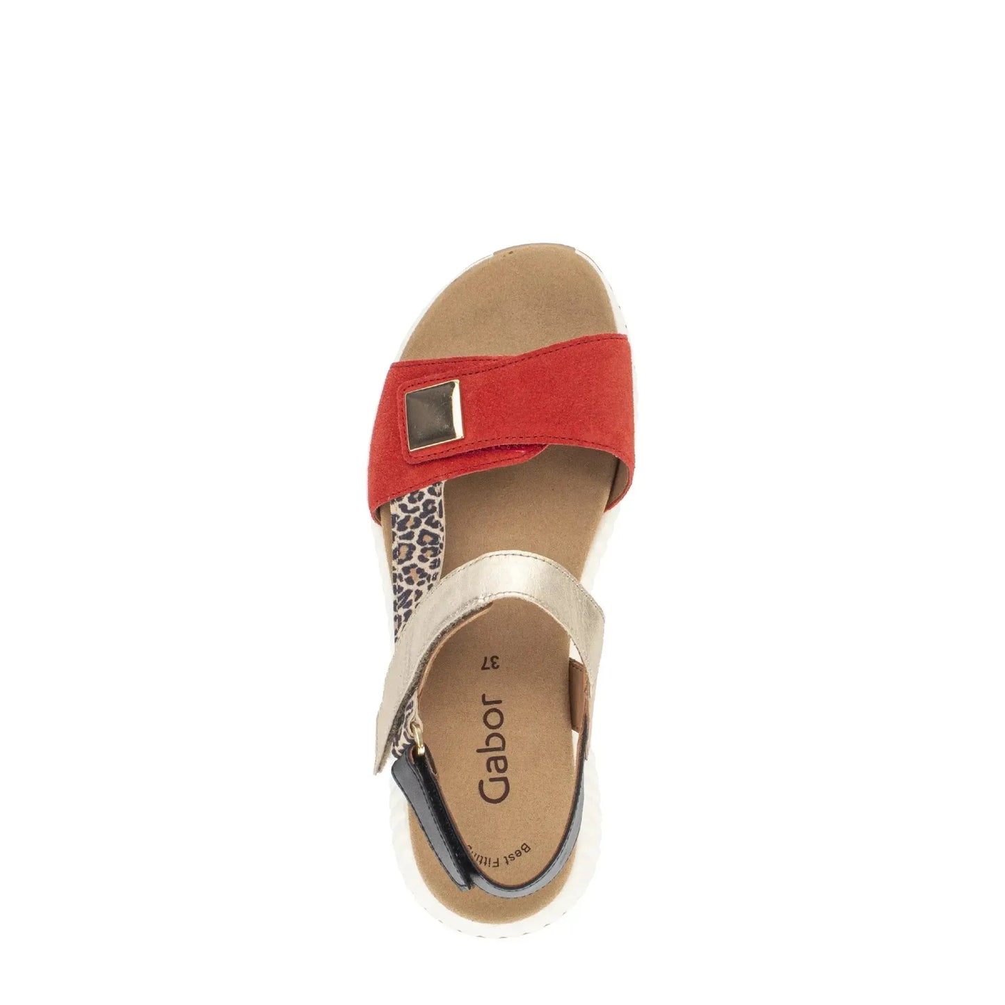 Gabor Multi Suede Fastening Sandals | 84.582.15