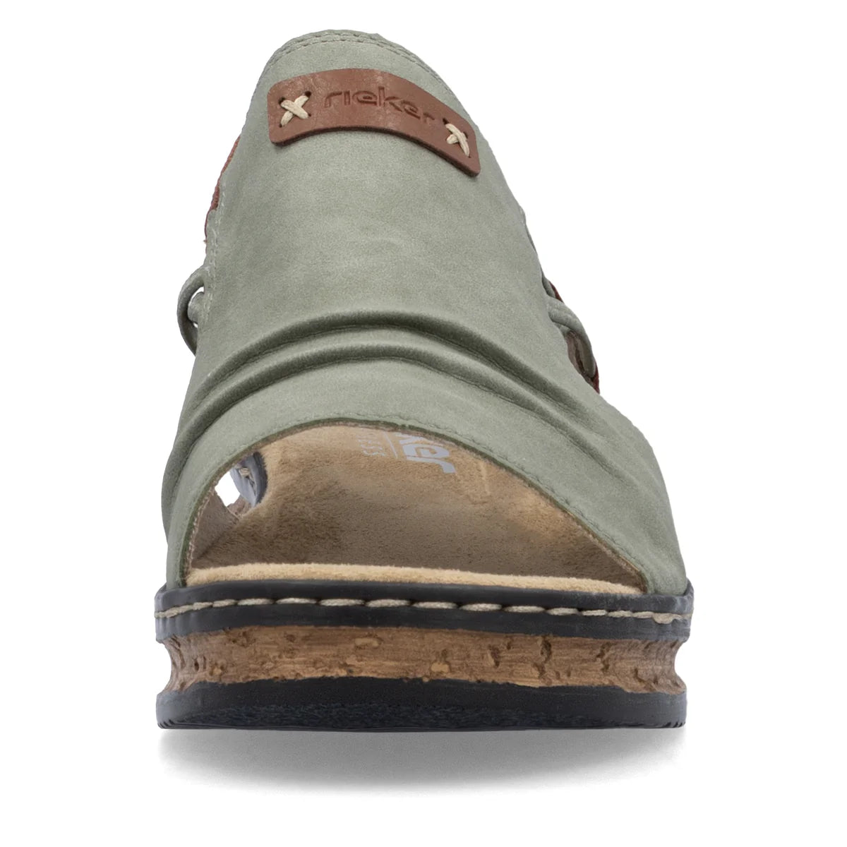 Rieker Women's Wedge Sandal - Green | 62962-52