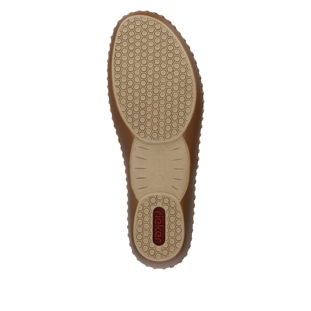 Rieker Women's Ankle Strap Sandal - Cream | M1655-62